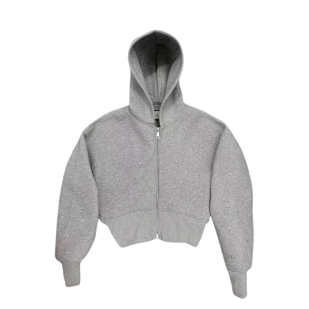 Women's Cropped Galaxy Hoodie