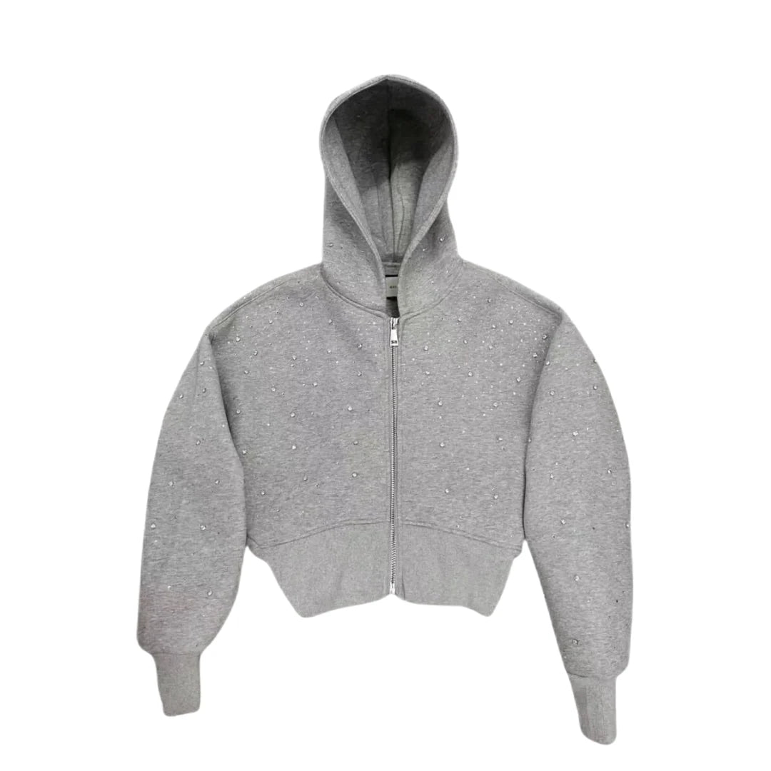 Women's Cropped Galaxy Hoodie