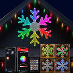 31" Smart Hanging Outdoor Snowflake