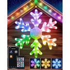 31" Smart Hanging Outdoor Snowflake