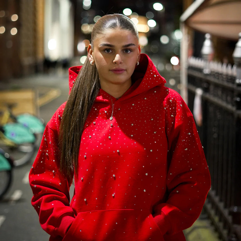 Rhinestone Galaxy Hoodie