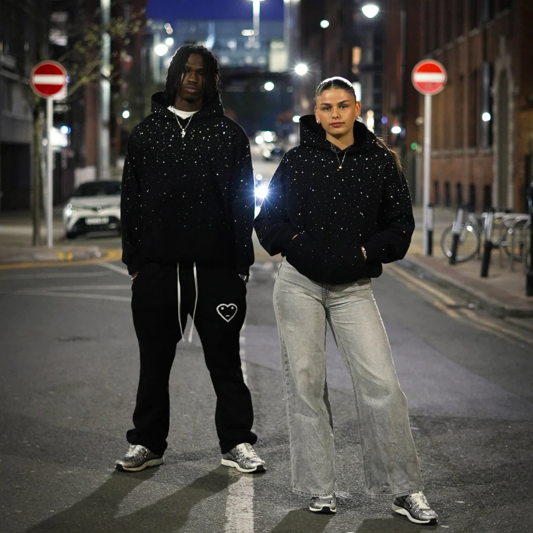 Rhinestone Galaxy Hoodie